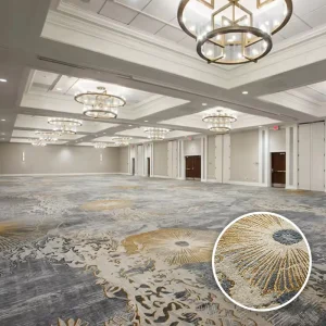 Wall to Wall Axminster Carpet Plush Pile Commercial Use Modern Design for Living Room Bedroom