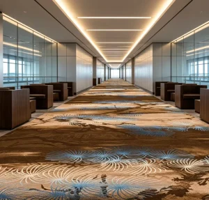 Wall to Wall Commercial Broadloom Carpet 4m Back Nylon Sound Absorbing Stain Resistant Factory Direct Ballroom