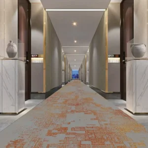 Wall to Wall Exquisite Patterns Printed Carpet for Cinema