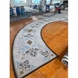 Wall to Wall Hand Tufted 100% New Zealand Wool Customized Carpets and Rugs for Home Villa Hotel