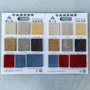 Wall to Wall Hotel Carpet Solid Colors High Pile Nylon Jacquard Woven Machine Made Modern Commercial Use