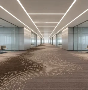 Wall to Wall Hotel Floor Carpet 4m Felt Back Nylon Stain Resistant Custom Large Project Guest Room
