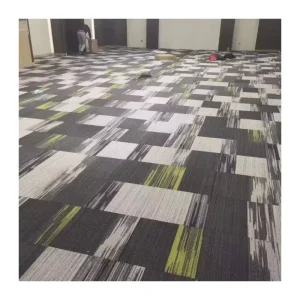 Wall to Wall Hotel Tile Carpet Selfadhesive Carpet for Office Carpet Tiles 100%Nylon
