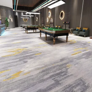 Wall to Wall Machine Made Woven Tufted Abstract Design Polypropylene Carpet for Home Office Hotel Prayer Use