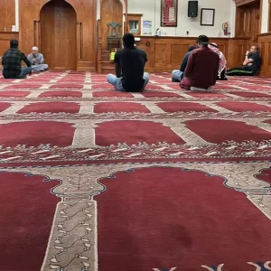 Wall to Wall Mosque Carpet Islamic Patterned Muslim Prayer Rug Prayer Mat for Places of Pray