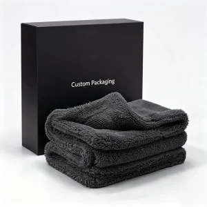 Warp Knitted Double Side Microfiber Cleaning Cloth Wash Washing Towel Twist Car Wash Towel Professional Car