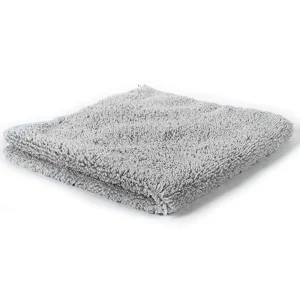 Warp Knitted Edgeless High low Wool Car Wash Towel Absorbent Edgeless Fiber Car Wiping Cloth Car Crystal Plating Waxing Cloth