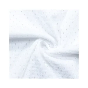 Warp Knitted Mesh Fabric 11*1 100% Polyester Fabric Poly Sport Mesh Spun Silk Fabric