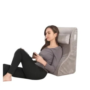 Washable Cover Bed Wedge Pillow Manufacturer Orthopedic Reading Bed Pillow Memory Foam Back Wedge Pillow for Headboard