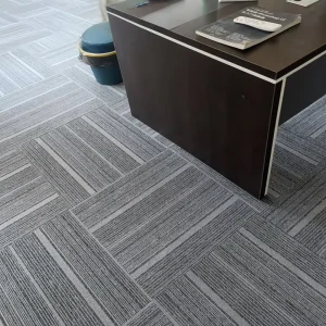 Washable Cushioned Modern 50×50 Nylon Carpet Tiles with PVC Backing for Easy Installation Quick Renovation Home & Golf Use