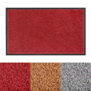 Washable Entrance Floor Mat Eco-friendly Rubber Low Profile Doormat Entrance Mat Rubber Backed Kitchen Door Mats