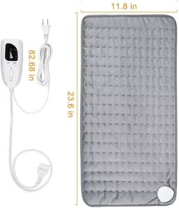 Washable Personal Care 60 * 30cm Body Warmer Massage Belt Electric Blanket Electric Moist Heating Pad