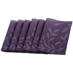 Washable Placemats for Dining Table Heat Insulation Stain Resistant Kitchen Table Mats
