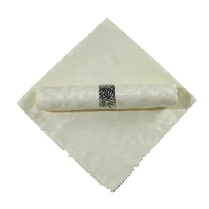 Washable Restaurant Wedding Tabletop Accessories Polyester Cloth Dinner Table Napkins