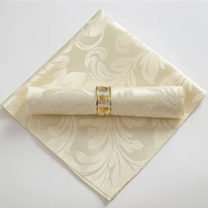 Washable Restaurant Wedding Tabletop Accessories Polyester Cloth Dinner Table Napkins