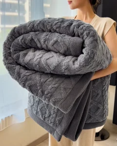 Washable Sofa Blanket Customized Size Free LOGO Blanket for Winter