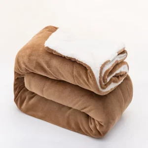 Washable Soft Plush Sherpa Flannel Electric Heated Throw Blanket for Winter