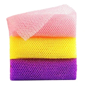 Washcloth Long Exfoliating Back Scrubber for Body Bath Towel Washcloth Multi Function Foam Bath Towel