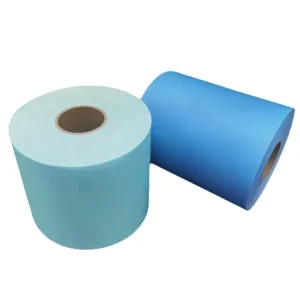 Water Repellent Nonwoven Fabric Spunlace Woodpulp Polyester Nonwoven for Surgical Gowns Medical Nonwoven Fabric