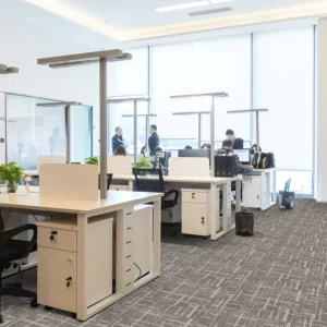Water Resistant Modular Carpet Tiles Stain Resistant Office Floor Carpet Antimicrobial for Office Carpets