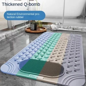 Waterproof Anti slip Bath Shower Mat Bath Tub Shower Mat Pvc Bath Mat Machine Washable