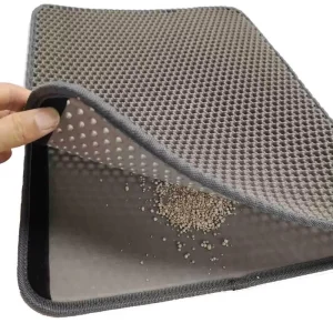 Waterproof Double Layer Cat Litter Mat Anti Slip Washable Eva Carpet Padding Kennel Available in Multiple Colors for Cats