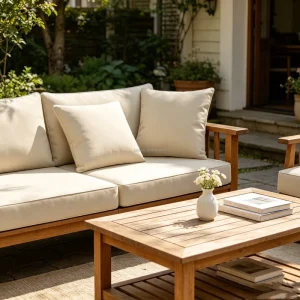 Waterproof Fabric Outdoor Seat Cushion Courtyard Furniture Thickened Cushion Camping Portable Moisture-proof