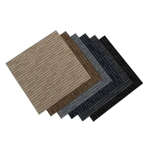 Waterproof Indoor Outdoor Modern Jacquard Carpet Tiles Living Room Rug Nylon 6.6 Carpet Tile
