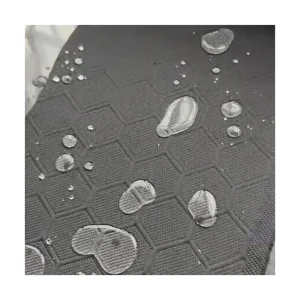Waterproof Knitted Jacquard Mattress Fabric with TPU Lamination Breathable Noiseless Mattress Ticking for Bed Protector
