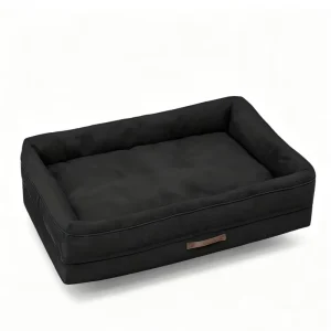 Waterproof Orthopedic Sofa Dog Bed Four Sided Bolster Memory Foam Removable Washable Cover Non Slip Bottom