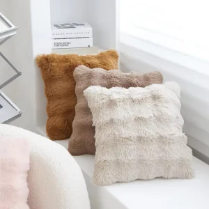 Waterproof Outdoor Cushion Cover Custom Ultra Soft Polyester Woven Sofa Pillowcase Cartoon Print Decorative Throw Pillow