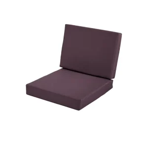 Waterproof Outdoor Cushion Set Solid Wood Sofa Rattan Chair High Density Sponge Pad for Courtyard Lumbar Pillows Seat Cushions