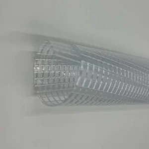 Waterproof PVC Coated Industrial Tarpaulin Fabric Transparent Outdoor Plain Flame Retardant Tear-Resistant Stain Resistant Mesh