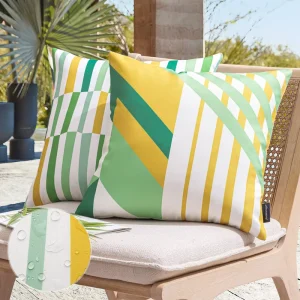 Waterproof Printed Pillow Covers Outdoor Pation Throw Pillow Covers