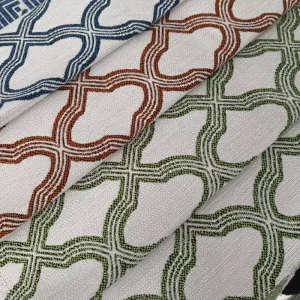 Waterproof Quick Dry Outdoor Furniture Fabric 75% Olefin 25% Polyester for Sofas Chairs Knitted Technique