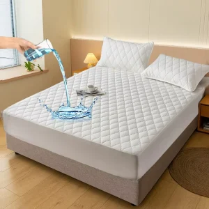 Waterproof Quilted Fitted Sheet Urine Proof Mattress Protector