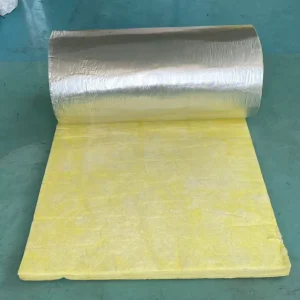 Waterproof Soundproof Fiberglass Wool Insulation Blanket Acoustic Building Insulation Glass Wool Roll for South America