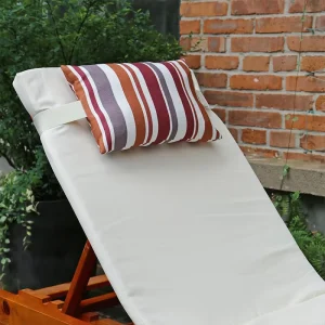 Waterproof Striped Printed Pillow Covers Outdoor Throw Pillow for Beach