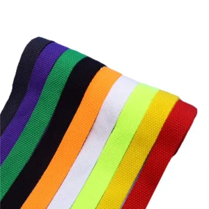 Webbing 2.5cm Color Webbing Multicolor Polyester cotton Webbing Clothing Edging Band Straps