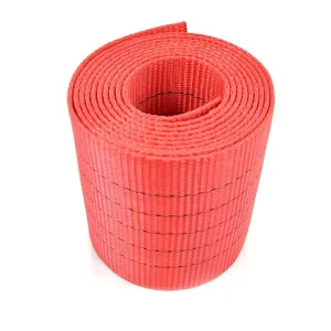 Webbing Sling Polyester Webbing Belt New Design Thick 150MM Red Webbing Strap Accept OEM
