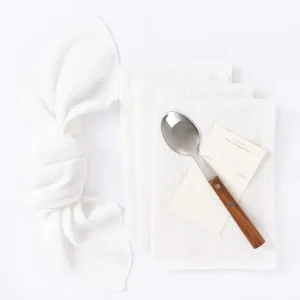 Wedding Cloth Napkins Cheesecloth Polyester Cotton Table Napkins for Wedding Decoration