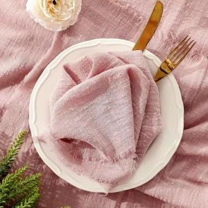 Wedding Cotton White Cheesecloth Napkin Table’s Friends Muslin Ivory Tea Towel Handcrafted Gauze Cloth Napkins