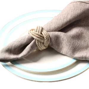 Wedding Decoration Bamboo Napkin Rings Holder Table Decoration Natural Style Napkin Rings