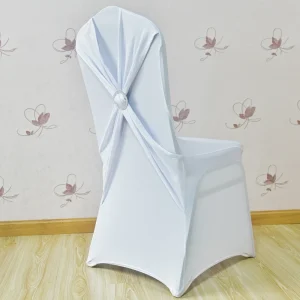 Wedding Decoration Spandex Chair Covers White Seat Cover Banquet Chair Cover