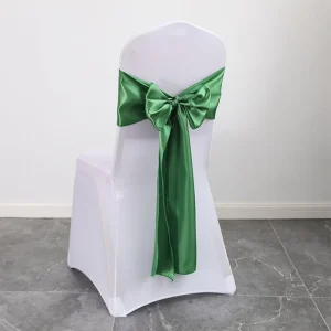 Wedding Fashion Chair Cover Decoration Chair Bows Organza Chair Sashes for Party Hotel Decoration