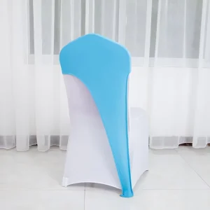 Wedding Half Spandex Chair Cover Universal Stretch Elastic Chair Slipcovers