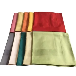 Wedding Party Decoration Table Setting Decorative Accessory for Cotton Satin Band Napkin