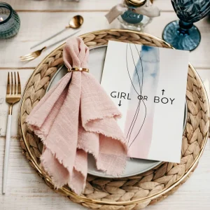 Wedding Party Home Decor 42*42cm Sage Green Cheesecloth Napkins Cotton Gauze Cloth Napkins Table Accessories
