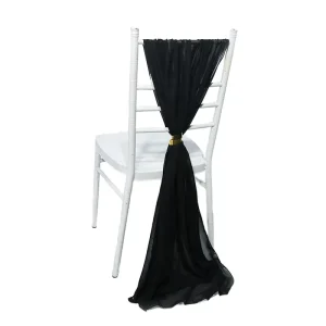 Wedding Supplier’s Elegant Ruffle Chair Sashes Latest Design for Weddings Adds an Accent to Your Event Chairs
