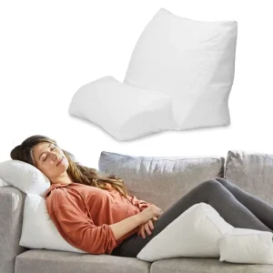 Wedge Cushion Bed Sleeping Pillow Cotton Fill Bed Wedge Pillow